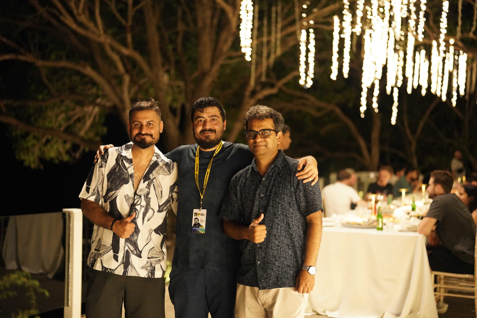Community dinner under the lights - Phuket 2026